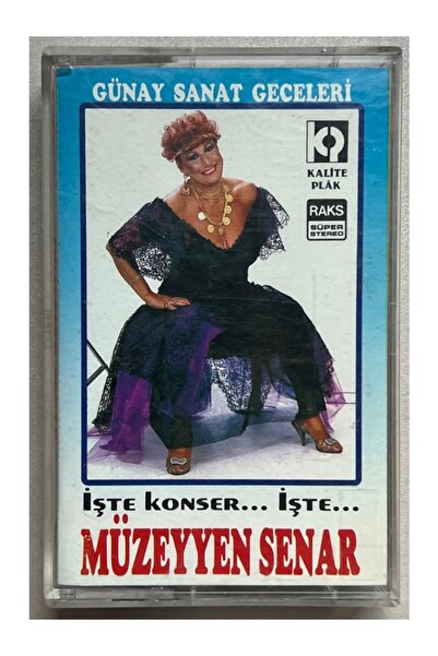 Kalite Müzik Üretim Cassette - Günay Sanat Geceleri Müzeyyen Senar Kaset