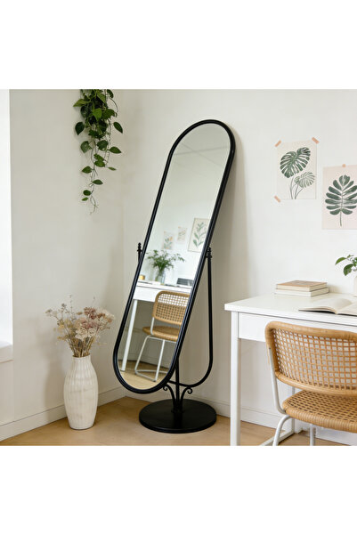 Bleco 360-Degree Rotatable Freestanding Full-Length Mirror - Makeup and Decor...