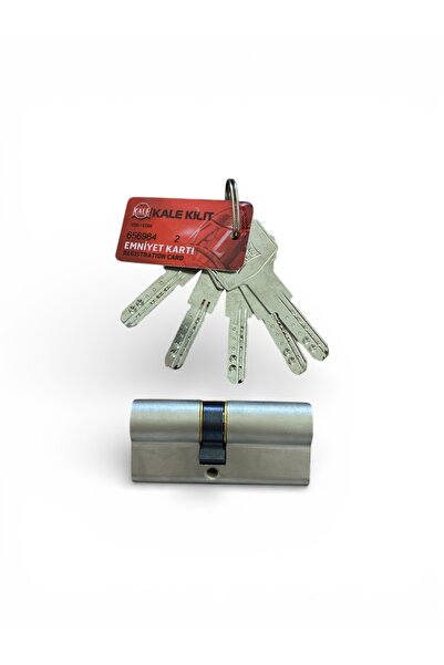 HOMDEP Kale Kilit Çelik Kapı Kilidi Bilyalı Barel Emniyet Kartlı 5 Anahtarlı ...