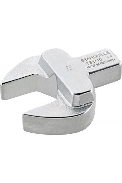STAHLWILLE 731/10 Interchangeable open-end wrench head for torque wrench 9x12...