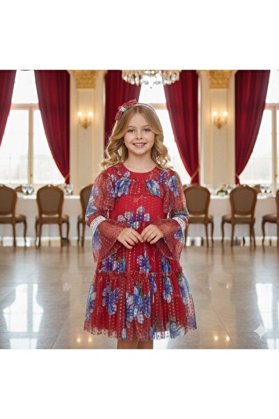 BEGONYA BEBECE KIDS Festive Girl's Dress