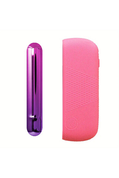 REKS İQOS İLLUMA SİLİKON KILIFI YAN KAPAK ŞEFTALİ KIRMIZISI YENİ