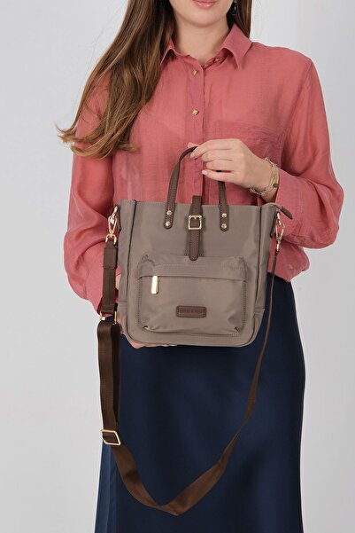 Silver Polo Silver & polo sp1218 women's handbag - sand brown