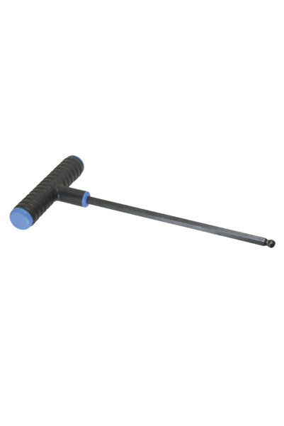 Eklind T-handle wrench with hexagonal profile and spherical head, long versio...