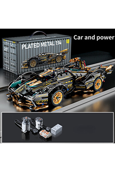 Choice7 سيارة صندوقية ومحرك V12 أسود رودستر RC Tech Racer بمقياس 1:14، سيارة ...