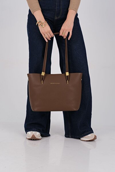 Silver Polo Silver & Polo Sp1241 Women's Shoulder Bag Brown