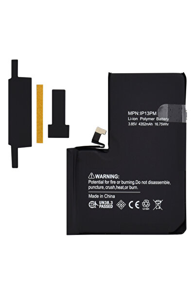 OEM iPhone 13 Pro Max battery with extra IC, 4352mAh