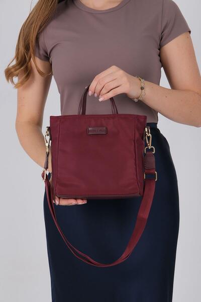 Silver Polo Silver & Polo SP1225 Kadın El Çantası Bordo