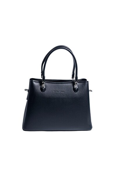 Silver Polo حقيبة يد نسائية من سيلفر آند بولو SP1233 باللون الأسود