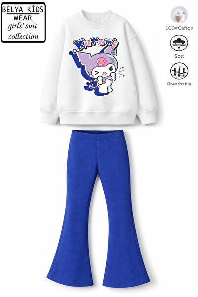 Belya Kids Wear Girl's Kuroms Design Top 3 Thread Cotton Non-Brushed Fabric. ...