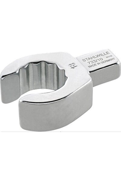 STAHLWILLE 733/10 Interchangeable ring wrench head for torque wrench 9x12 mm,...