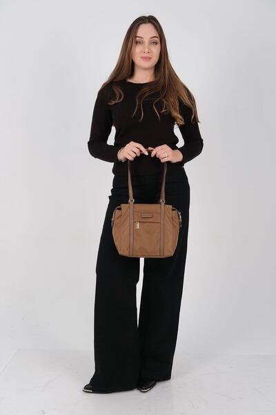 Silver Polo حقيبة كتف سيلفر وبولو SP1215 للنساء باللون البني التبغ