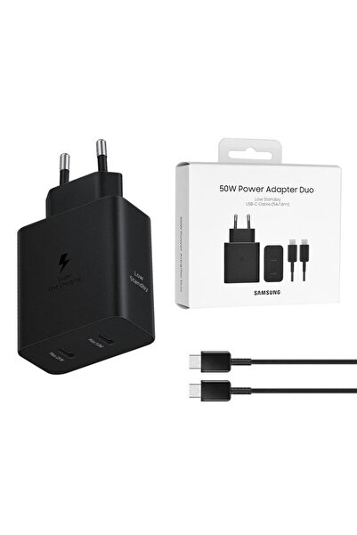 Samsung Super Fast Charging 50W Type-C Charger + Type-C Cable
