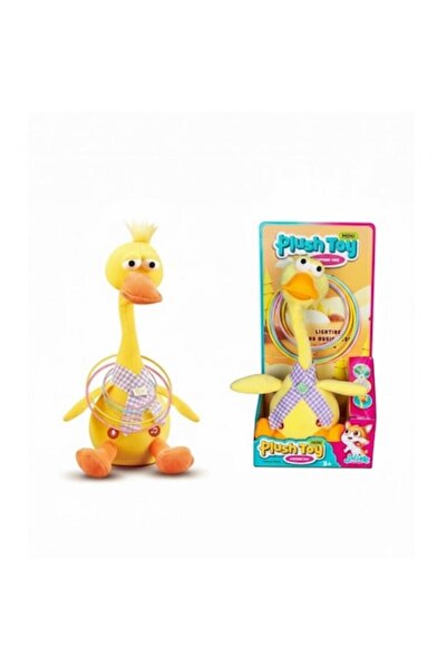 OEM Interactive toy Dancing plush duck with recording function