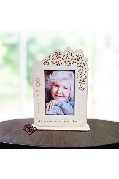 damoro Desk photo frame, 1 picture, March 8, For Grandma, wood