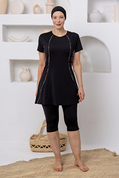 MARESİVA Louden Λύκρα Κοντομάνικο Υπερμεγέθες Μαγιό Τεσσέττουρ 2804