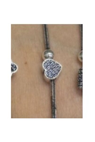 Flippy 925 Silver Bracelet, Heart charm, 4 g, Jolie Silver