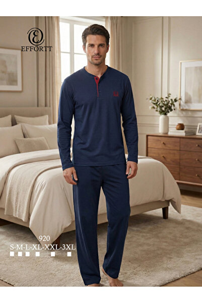 EM&FA TEKSTİL Men's Pajama Set