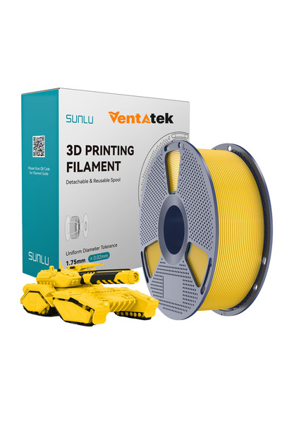 Sunlu Canlı Sarı PLA Filament - 1.75mm - 1 Kg