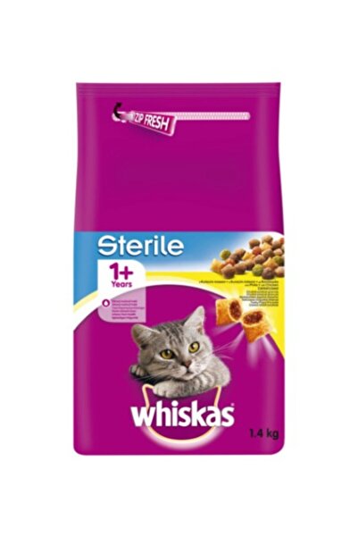 Whiskas Tavuklu Kısırlaştırılmış Kedi Maması 1.4 Kg