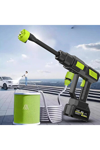PONNA Şarjlı Kablosuz Yüksek Basınçlı Oto Yıkama Makinesi