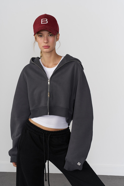 Beyyoglu Crop Hoodie
