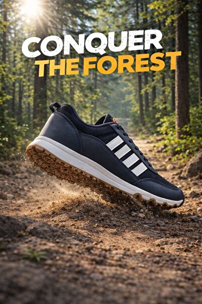 NeoStep Unisex crno-beli prozračni sportski patike sa vezicama