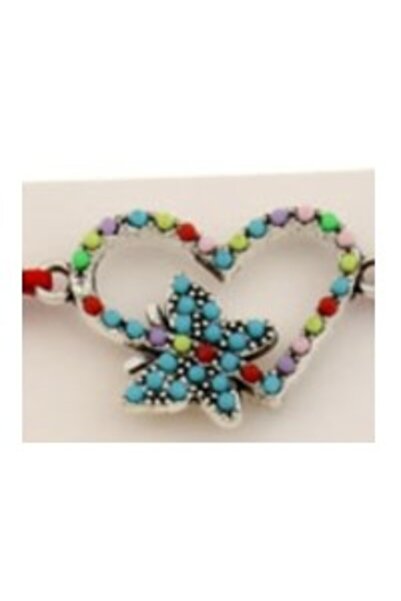 Flippy Red-white bracelet set, Multicolored heart, Jolie