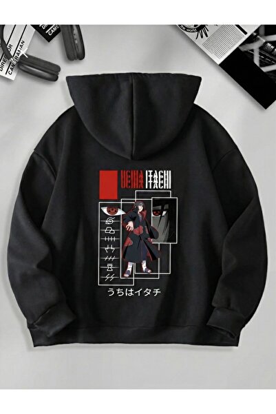 LELVANİ Red-Eyed Woman Printed Hoodie Sweatshirts