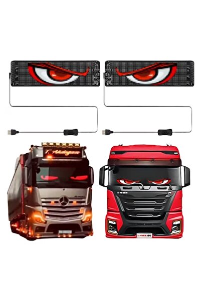 INELAG Set de 2 panouri de afișare LED RGB flexibile