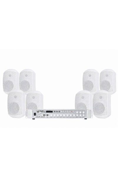 Westa Luxury, Premium Seri 8 Hoparlör 1 Anfi Mağaza Ses Sistemi , Restoran Se...