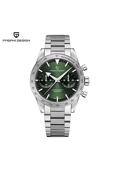 Choice7 ساعة باجاني ديزاين 2025 للرجال، ساعة كوارتز قمرية خضراء، ساعة رياضية ...