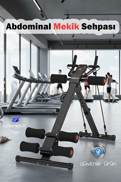 Hsport Abdominal Mekik Aleti Karın Kası Egzersiz Aleti Katlanabilir 5 Kademe ...