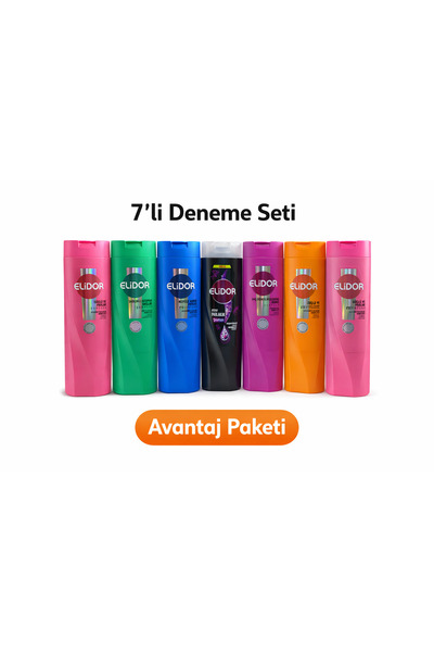 Elidor 7li karma paket 400 mlx7 adet şanpuan
