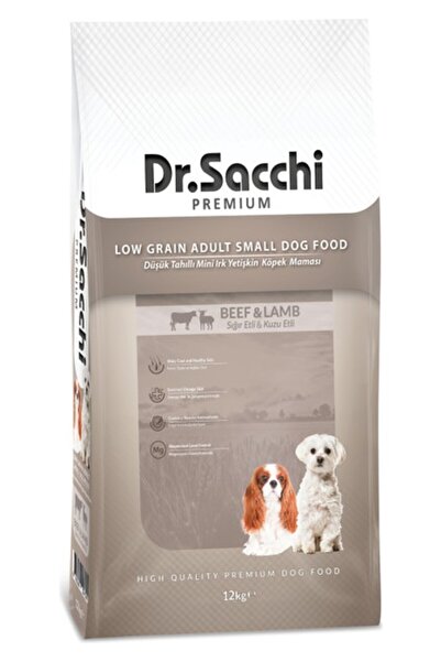 Dr. Sacchi Dr.Sacchi Düşük Tahıllı Sığır Etli ve Kuzu Etli Mini Irk Yetişkin ...