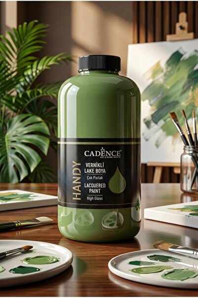 Cadence Handy Lake Parlak L049 Yaprak Yeşili 2000 ml Boya Tüm Yüzeyler İçin K...