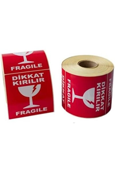 Kırılır Etiketi 100x100 250'li 1 Rolu