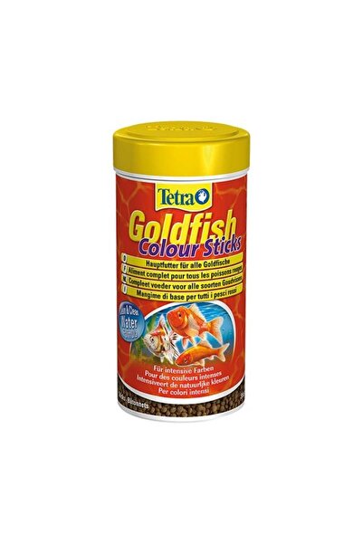 Tetra Goldfish Colour Sticks Japon Balık Yemi 250 Ml