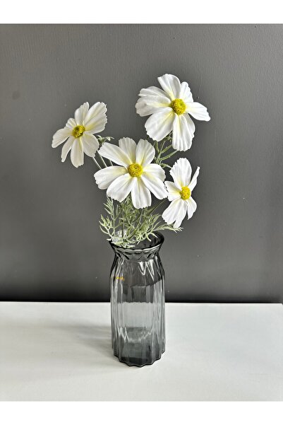 Luvienn Yapay Japon Papatyası Büyük Boy-Tek Dal Vazo Çiçeği-Vazo Çiçek Aranjman