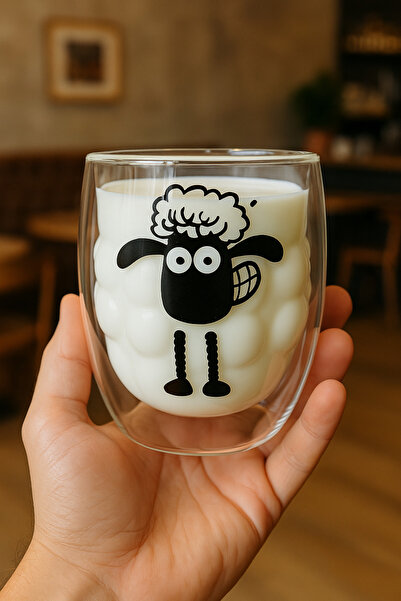 uğurlu dükkan Lamb Glass Water Cup