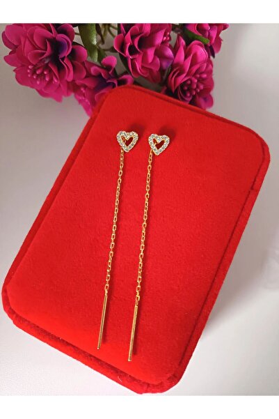 IAMIRA Cercei fir argint inima 1