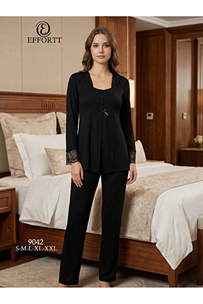 EM&FA TEKSTİL Pregnant Maternity Pajama Set