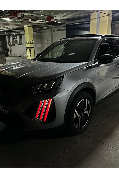 Peugeot 2008 Far Sticker Set 2024 Sonrası Kırmızı