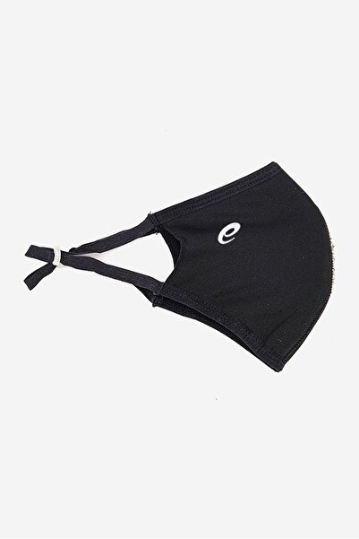 Asics قناع وجه واقٍ للرجال بثلاث طبقات، أسود