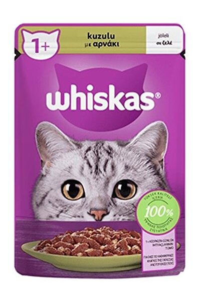 Whiskas Pouch Kuzulu Yetişkin Kedi Konservesi 85 gr x 28 Adet CK553579