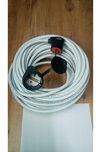 Arc 20 Metre 3x1.5 Bakır Uzatma Ara Kablosu. Ttr kablo %100 bakır 4500 watt