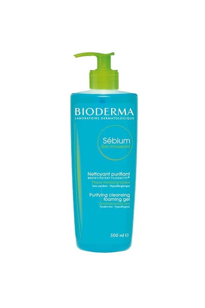 Bioderma Sebium Purifying & Cleansing Facial Foaming Gel for Combination & Oi...