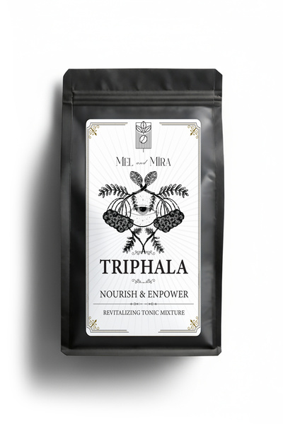 Mel and Mira Triphala Tozu 50g – Organik | Vegan | Katkısız | Ayurveda Bitkis...