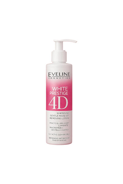 Eveline White Prestige 4D Gentle Whitening 3in1 Makeup Removing Lotion for Al...