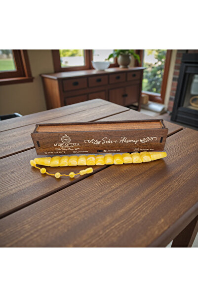 MERCAN-I ALA Beyburt Signature Fish Model Prayers Beads with Drop System